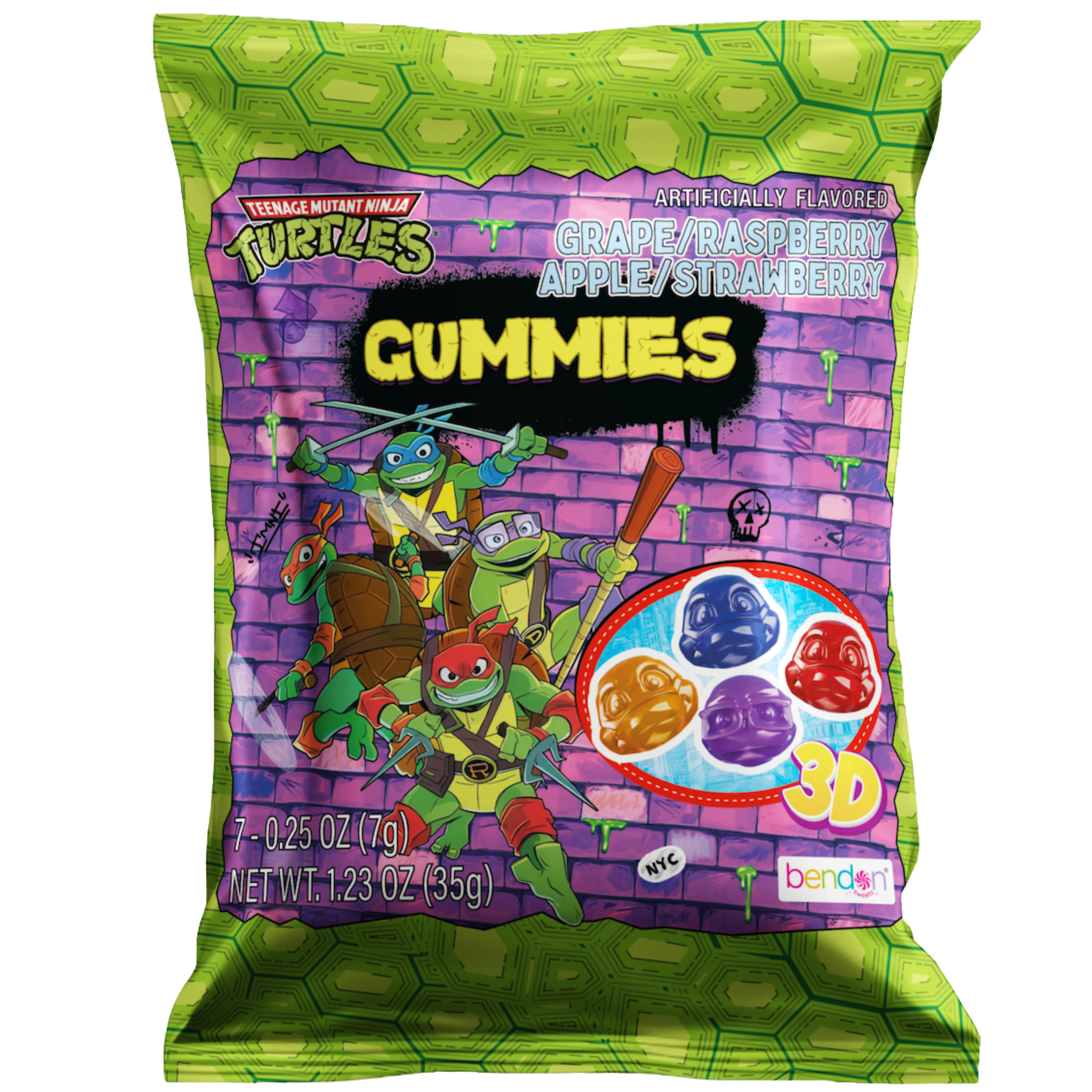 TMNT 3D Gummies